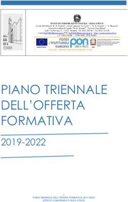 PIANO TRIENNALE DELL'OFFERTA FORMATIVA 2019-2022 - Comune di Ferrara