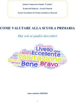 COME VALUTARE ALLA SCUOLA PRIMARIA - Dai voti ai giudizi descrittivi Istituto Comprensivo Statale "Cruillas" - I.C. "Cruillas"