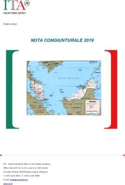 NOTA CONGIUNTURALE 2019 - Agenzia ICE