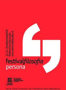 Festivalfilosofia persona - Festival Filosofia