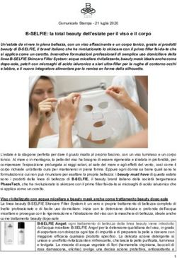 B-SELFIE: la total beauty dell'estate per il viso e il corpo