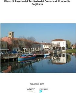 Piano di Assetto del Territorio del Comune di Concordia Sagittaria - Novembre 2011