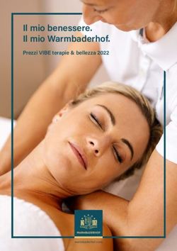 Il mio benessere. Il mio Warmbaderhof - Prezzi VIBE terapie & bellezza 2022 - warmbaderhof.com