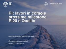 RI: lavori in corso e prossime milestone RI20 e Qualit&agrave; - Marzia Giannini e Pierluigi Sodini Convegno Conservatori Roma, 12/12/2019
