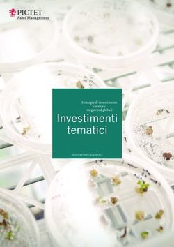 Investimenti tematici - Strategie di investimento basate sui megatrend globali - Pictet Asset Management