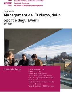 Management del Turismo, dello Sport e degli Eventi