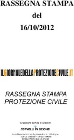 RASSEGNA STAMPA del 16/10/2012 - Il Giornale della Protezione ...