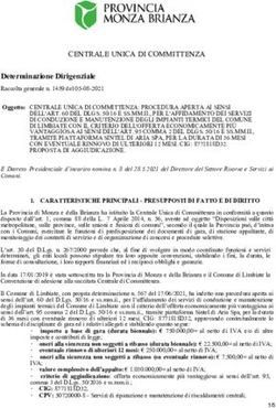 CENTRALE UNICA DI COMMITTENZA - Provincia di Monza e Brianza