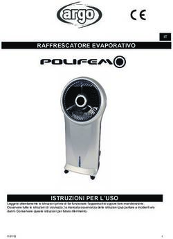 RAFFRESCATORE EVAPORATIVO