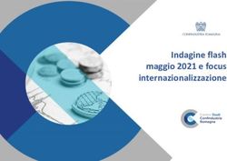 Indagine flash maggio 2021 e focus internazionalizzazione