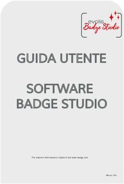 GUIDA UTENTE SOFTWARE BADGE STUDIO - Per ulteriori informazioni, visitate il sito www.badgy.com