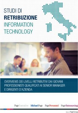STUDI DI RETRIBUZIONE INFORMATION TECHNOLOGY - OVERVIEWS DEI LIVELLI RETRIBUTIVI DAI GIOVANI PROFESSIONISTI QUALIFICATI AI SENIOR MANAGER E ...