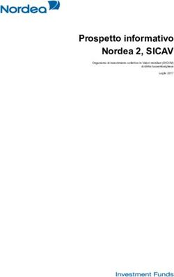 Prospetto informativo Nordea 2, SICAV - CheBanca!