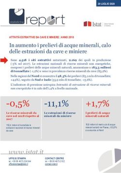In aumento i prelievi di acque minerali, calo delle estrazioni da cave e miniere - Istat