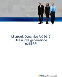 Microsoft Dynamics AX 2012 Una nuova generazione nell'ERP