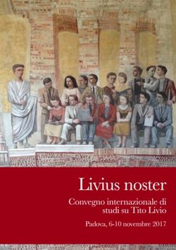 In copertina: particolare dell'affresco di Massimo Campigli a Palazzo Liviano - Livius Noster