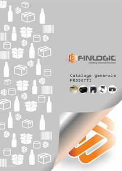 Catalogo generale PRODOTTI - Finlogic