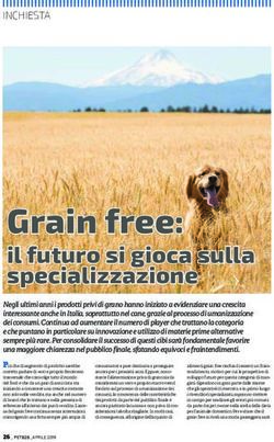 Grain free: il futuro si gioca sulla specializzazione - PetB2B