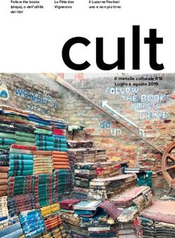 Cult Il mensile culturale RSI Luglio e agosto 2019