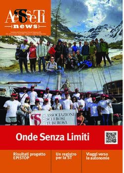 Onde Senza Limiti Risultati progetto - EPISTOP - Associazione Sclerosi Tuberosa