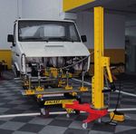 STD7135 LOW PROFILE MOD. TGL CI35 - SOLLEVATORE DOPPIA FORBICE BASSO PROFILO CON PEDANE - atontec.ch