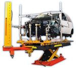 STD7135 LOW PROFILE MOD. TGL CI35 - SOLLEVATORE DOPPIA FORBICE BASSO PROFILO CON PEDANE - atontec.ch