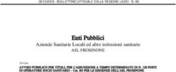 Enti Pubblici Aziende Sanitarie Locali ed altre istituzioni sanitarie - Regione Lazio
