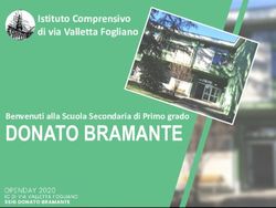 DONATO BRAMANTE - Istituto Comprensivo di via Valletta Fogliano - Benvenuti alla Scuola Secondaria di Primo grado - Istituto Comprensivo ...