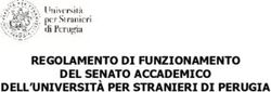 REGOLAMENTO DI FUNZIONAMENTO DEL SENATO ACCADEMICO DELL'UNIVERSIT&Agrave; PER STRANIERI DI PERUGIA