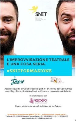 Accordo Quadro di Collaborazione (prot. n 543-III/13 del 12/03/2013) con il Dip. Storia, Societ&agrave; e Studi sull'Uomo - Universit&agrave; del Salento ...
