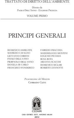 PRINCIPI GENERALI TRATTATO DI DIRITTO DELL'AMBIENTE - ART ...