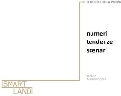 Numeri tendenze scenari - FEDERICO DELLA PUPPA - VENEZIA 24 GIUGNO 2021 - MADE expo