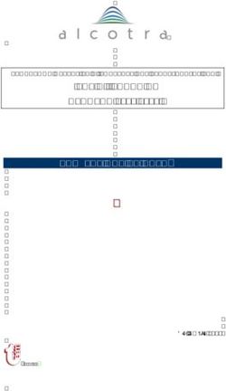 ITALIA - FRANCIA ALCOTRA 2014/2020 VALUTAZIONE EX-ANTE - PROGRAMMA OPERATIVO DI COOPERAZIONE TRANSFRONTALIERA - Regione VDA