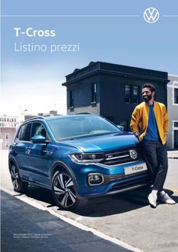 T-Cross Listino prezzi - Volkswagen