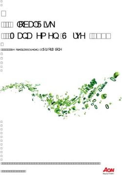Global Risk Management Survey 2019 - Settore di appartenenza: Ristorazione - Aon