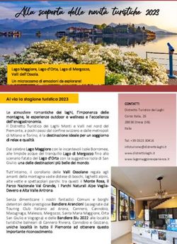 Alla scoperta delle novit&agrave; turistiche 2023