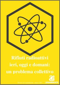 Rifiuti radioattivi ieri, oggi e domani: un problema collettivo - Dossier di Legambiente - marzo 2021