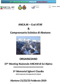 ORGANIZZANO - ANCA.M - Cral ATAF & Comprensorio Sciistico di Abetone