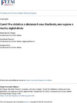 Covid-19 e didattica a distanza.Il caso Basilicata, una regione a rischio digital divide