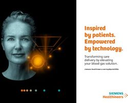 Inspired by patients. Empowered by technology - Transforming care delivery by elevating your blood gas solution - Harp Medical