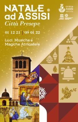 Citt&agrave; Presepe Luci, Musiche e Magiche Atmosfere - Umbria Notizie Web