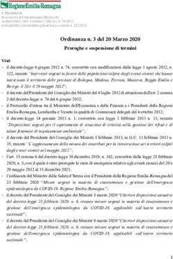 Ordinanza n. 3 del 20 Marzo 2020 - Proroghe e sospensione di termini - Rischio Sismico Archliving