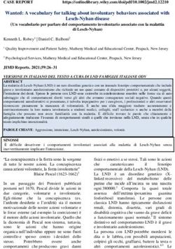 Wanted: A vocabulary for talking about involuntary behaviors associated with