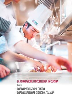 LA FORMAZIONE D'ECCELLENZA IN CUCINA - Scegli tra