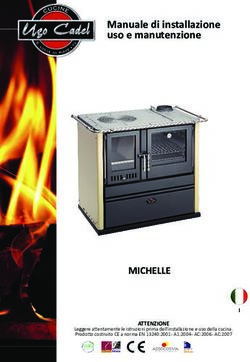 Manuale di installazione uso e manutenzione - MICHELLE ATTENZIONE - Ugo Cadel