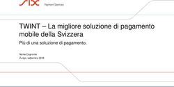 TWINT - La migliore soluzione di pagamento mobile della Svizzera - Più di una soluzione di pagamento - SIX Payment Services