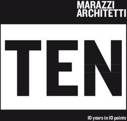MARAZZI ARCHITETTI - 10 years in 10 points