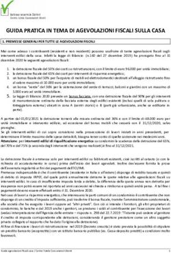 GUIDA PRATICA IN TEMA DI AGEVOLAZIONI FISCALI SULLA CASA