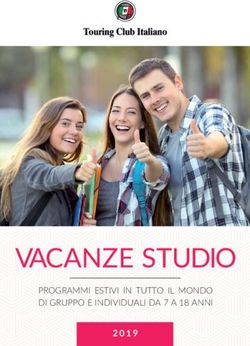 VACANZE STUDIO PROGRAMMI ESTIVI IN TUTTO IL MONDO DI GRUPPO E INDIVIDUALI DA 7 A 18 ANNI - Touring Club