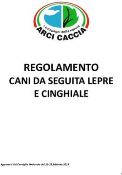 REGOLAMENTO CANI DA SEGUITA LEPRE E CINGHIALE